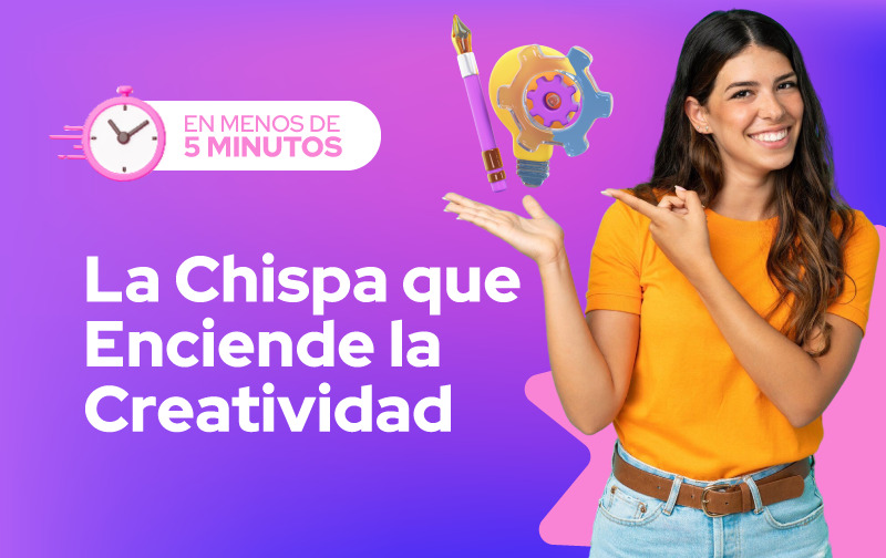<p>Aprende a potenciar tu creatividad con estrategias pr&aacute;cticas para salir de la rutina, fomentar ambientes innovadores y convertir ideas en acciones que impulsen resultados.</p>